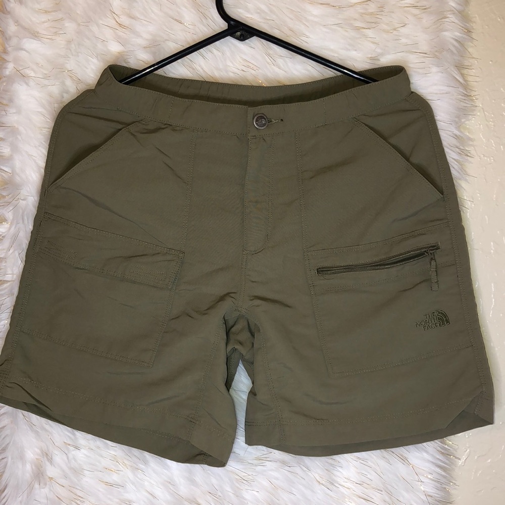 The North Face Green/Olive Nylon Shorts